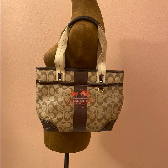 Coach Handbags - Coach Signature Tote Bag